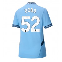 Manchester City Oscar Bobb #52 Domáci Ženy futbalový dres 2024-25 Krátky Rukáv